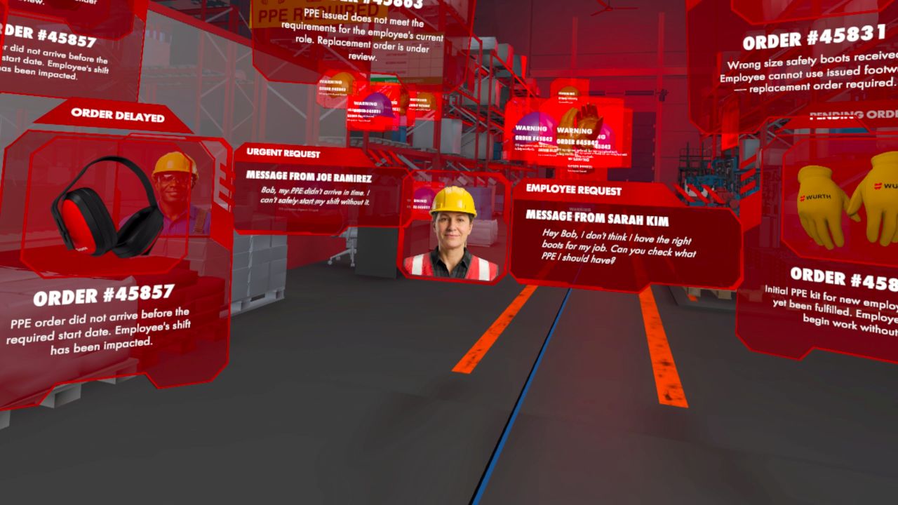 Würth eQuip VR